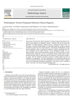 PointExplainer: Towards Transparent Parkinson's Disease Diagnosis