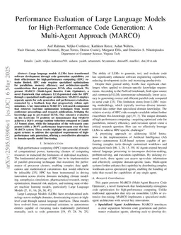 MARCO: Multi-Agent Code Optimization with Real-Time Knowledge Integration for High-Performance Computing
