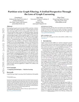 Partition-wise Graph Filtering: A Unified Perspective Through the Lens of Graph Coarsening