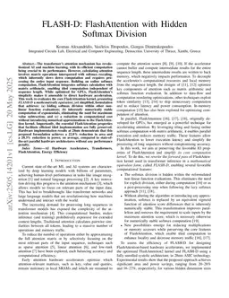 FLASH-D: FlashAttention with Hidden Softmax Division