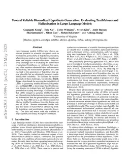 Toward Reliable Scientific Hypothesis Generation: Evaluating Truthfulness and Hallucination in Large Language Models