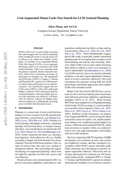 Cost-Awareness in Tree-Search LLM Planning: A Systematic Study