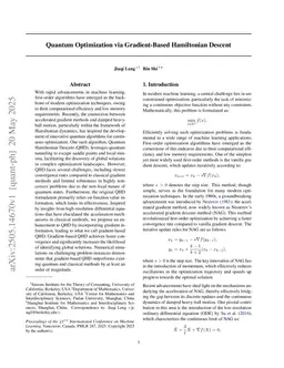 Quantum Optimization via Gradient-Based Hamiltonian Descent