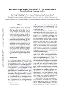 LEANCODE: Understanding Models Better for Code Simplification of Pre-trained Large Language Models