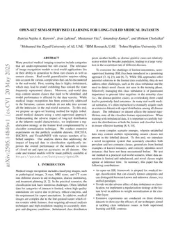 Open-Set Semi-Supervised Learning for Long-Tailed Medical Datasets