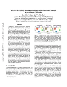 NeuBM: Mitigating Model Bias in Graph Neural Networks through Neutral Input Calibration