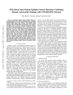 EEG-Based Inter-Patient Epileptic Seizure Detection Combining Domain Adversarial Training with CNN-BiLSTM Network