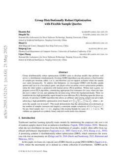 Group Distributionally Robust Optimization with Flexible Sample Queries