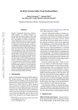 Do RAG Systems Really Suffer From Positional Bias?