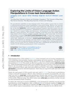 Exploring the Limits of Vision-Language-Action Manipulations in Cross-task Generalization