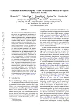 VocalBench: Benchmarking the Vocal Conversational Abilities for Speech Interaction Models