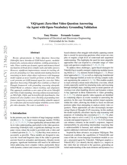 ViQAgent: Zero-Shot Video Question Answering via Agent with Open-Vocabulary Grounding Validation