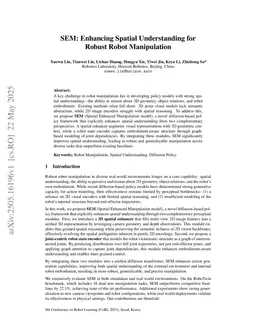 SEM: Enhancing Spatial Understanding for Robust Robot Manipulation