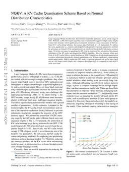 NQKV: A KV Cache Quantization Scheme Based on Normal Distribution Characteristics