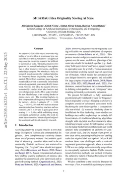 MuseScorer: Idea Originality Scoring At Scale