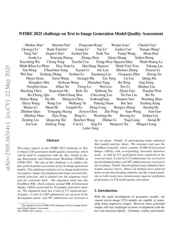 NTIRE 2025 challenge on Text to Image Generation Model Quality Assessment