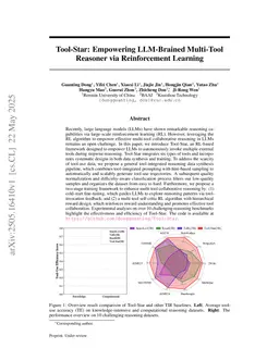 Tool-Star: Empowering LLM-Brained Multi-Tool Reasoner via Reinforcement Learning