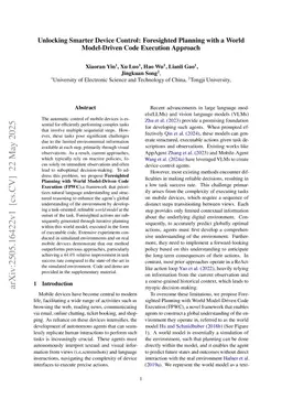 Unlocking Smarter Device Control: Foresighted Planning with a World Model-Driven Code Execution Approach
