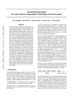 Beyond Induction Heads: In-Context Meta Learning Induces Multi-Phase Circuit Emergence