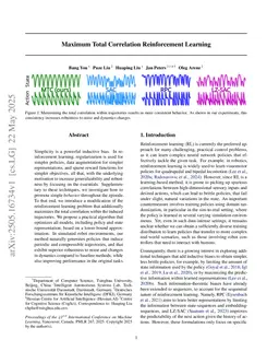 Maximum Total Correlation Reinforcement Learning