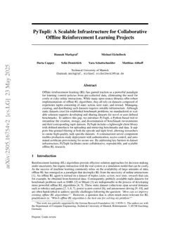 PyTupli: A Scalable Infrastructure for Collaborative Offline Reinforcement Learning Projects