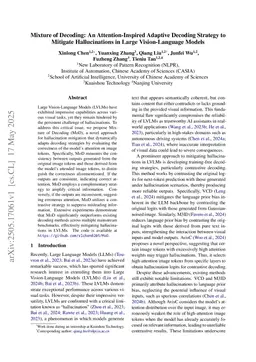 Mixture of Decoding: An Attention-Inspired Adaptive Decoding Strategy to Mitigate Hallucinations in Large Vision-Language Models
