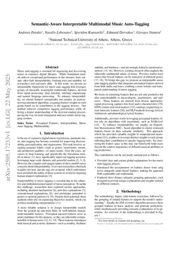 Semantic-Aware Interpretable Multimodal Music Auto-Tagging