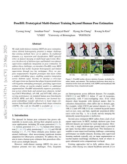 PoseBH: Prototypical Multi-Dataset Training Beyond Human Pose Estimation