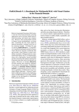 FinRAGBench-V: A Benchmark for Multimodal RAG with Visual Citation in the Financial Domain