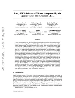 ProxySPEX: Inference-Efficient Interpretability via Sparse Feature Interactions in LLMs