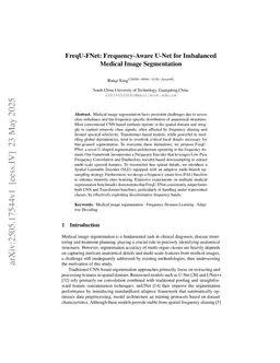 FreqU-FNet: Frequency-Aware U-Net for Imbalanced Medical Image Segmentation