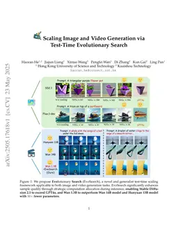 Scaling Image and Video Generation via Test-Time Evolutionary Search