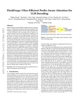 FlashForge: Ultra-Efficient Prefix-Aware Attention for LLM Decoding