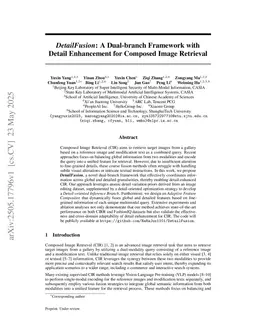 DetailFusion: A Dual-branch Framework with Detail Enhancement for Composed Image Retrieval