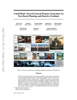 ComfyMind: Toward General-Purpose Generation via Tree-Based Planning and Reactive Feedback