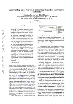 Understanding Gated Neurons in Transformers from Their Input-Output Functionality