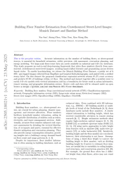 Building Floor Number Estimation from Crowdsourced Street-Level Images: Munich Dataset and Baseline Method