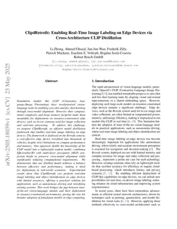 Clip4Retrofit: Enabling Real-Time Image Labeling on Edge Devices via Cross-Architecture CLIP Distillation
