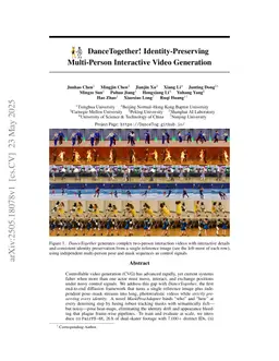 DanceTogether! Identity-Preserving Multi-Person Interactive Video Generation