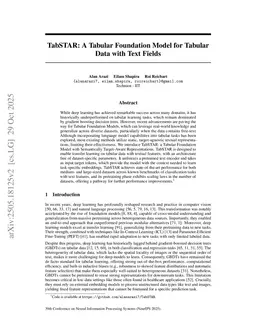 TabSTAR: A Tabular Foundation Model for Tabular Data with Text Fields