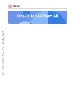 One RL to See Them All: Visual Triple Unified Reinforcement Learning