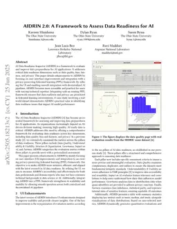 AIDRIN 2.0: A Framework to Assess Data Readiness for AI