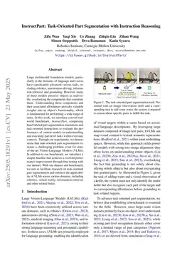 InstructPart: Task-Oriented Part Segmentation with Instruction Reasoning