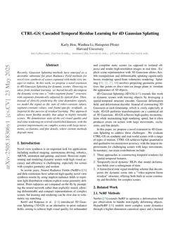 CTRL-GS: Cascaded Temporal Residue Learning for 4D Gaussian Splatting