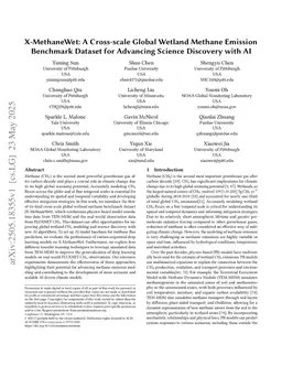 X-MethaneWet: A Cross-scale Global Wetland Methane Emission Benchmark Dataset for Advancing Science Discovery with AI