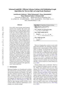 SchemaGraphSQL: Efficient Schema Linking with Pathfinding Graph Algorithms for Text-to-SQL on Large-Scale Databases