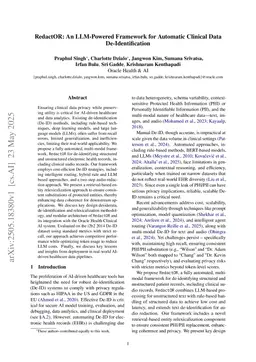 RedactOR: An LLM-Powered Framework for Automatic Clinical Data De-Identification