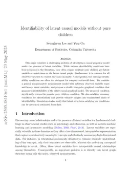 On Theoretical Identifiability of Discrete Latent Causal Graphical Models