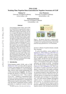 TNG-CLIP:Training-Time Negation Data Generation for Negation Awareness of CLIP