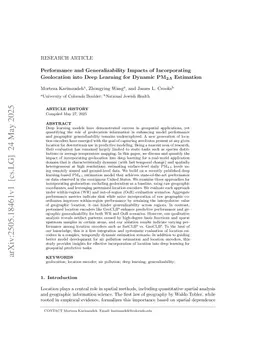 Performance and Generalizability Impacts of Incorporating Location Encoders into Deep Learning for Dynamic PM2.5 Estimation